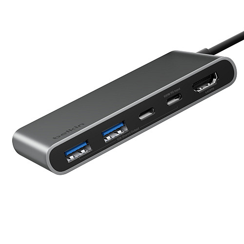 Хаб Belkin USB-C 5в1 HDMI/2хUSB-A/2хUSB-С
