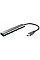 Хаб Trust Halyx USB-С > 4xUSB-А 3.2, Алюміній, 0.1м, Сірий