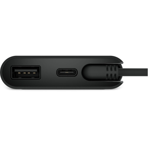 Адаптер Dell Pro 4-in-1 USB-C Travel Hub-DA225
