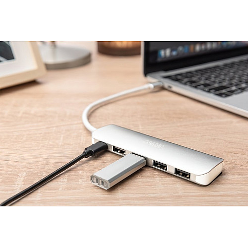 Хаб DIGITUS USB-C > 4xUSB-A/USB-C