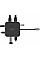 Хаб Acer USB-С > HDMI/DP/2xUSB-A3.2/USB-C/RJ45/mini-jack, 0.15м, чорний