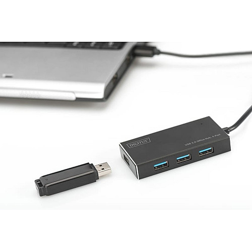 Хаб DIGITUS USB-A > 4хUSB-А, активный