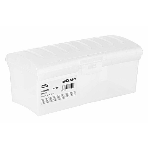 Хлібниця ARDESTO Fresh, 29х14х12.5см, пластик, білий