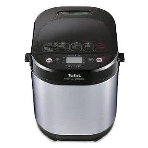 Хлебопечка Tefal PainEtDelice 720Вт, программ-1, макс.вес -1кг, форма-прямоугольник, металл, черный