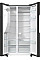 Холодильник SBS Gorenje, 179х70х92см, 2 двері, 376(190)л, А++, NF+, Інв., Зона св-ті, диспенсер, генератор льоду, Зовн. Диспл, чорний