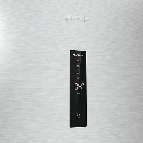 Холодильная камера Gorenje, 185x60х66, 398л, А++, дисплей, зона св-ти, матовый нерж