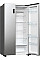 Холодильник SBS Gorenje, 179х67х92см, 2 двери, 356(191)л, А++, NF+, Инв. , зона св-ти, Совн. Диспл, матовый серый