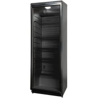 Холодильна вітрина Snaige, 173x60х60, 350л, полок - 5, зон - 1, бут-154, 1дв., ST, чорний