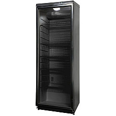 Холодильна вітрина Snaige, 173x60х60, 350л, полок - 5, зон - 1, бут-154, 1дв., ST, чорний