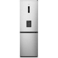 Холодильник Gorenje з нижн. мороз. камерою, 186х59х60см, 2 дв., Х- 207л, М- 97л, A+, NoFrost Plus, Fresh zone, дозатор для води, нерж