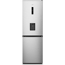 Холодильник Gorenje з нижн. мороз. камерою, 186х59х60см, 2 дв., Х- 207л, М- 97л, A+, NoFrost Plus, Fresh zone, дозатор для води, нерж