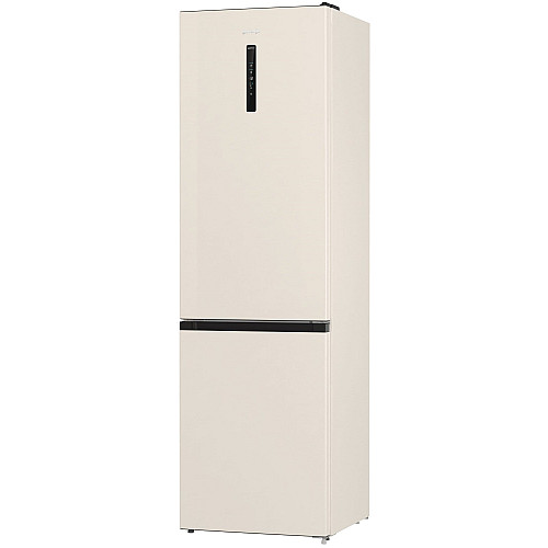 Холодильник с нижн. мороз. камерой Gorenje NRK6202AC4, 200х60х60см, 2 двери, 235(96)л, А+, NoFrost+, AdaptTech, Зона св-ти, LED Диспл внешний, бежевый