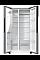 Холодильник SBS Gorenje, 179х70х92см, 2 двері, 376(190)л, А++, NF+, Інв., Зона св-ті, диспенсер, генератор льоду, Зовн. Диспл, нерж