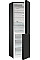 Холодильник з нижн. мороз. камерою Gorenje, 185х60х60см, 2 двері, 204(96)л, А++, NoFrost+ , LED дисплей, Зона св-ті, чорний
