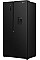 Холодильник SBS Gorenje, 179х62х92см, 2 двері, 344(197)л, А+, NF+, Інв., Зона св-ті, диспенсер, генератор льоду, Зовн. Диспл, чорний