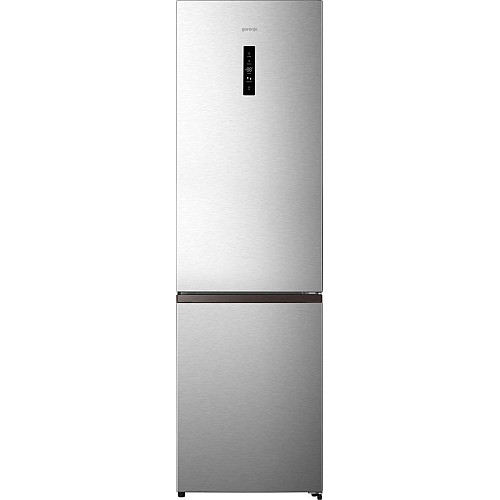 Холодильник с нижн. мороз. камерой Gorenje, 200х60х60см, 2 двери, 238(98)л, А+, NF+, Зона св-ти, Снаруж. Дисп, серый