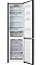 Холодильник Gorenje, с нижн. мороз. камерой, 200х60х60см, 2 дв., Х-238л, М-98л, A++, NoFrost Plus, Fresh zone, дисплей, черное стекло