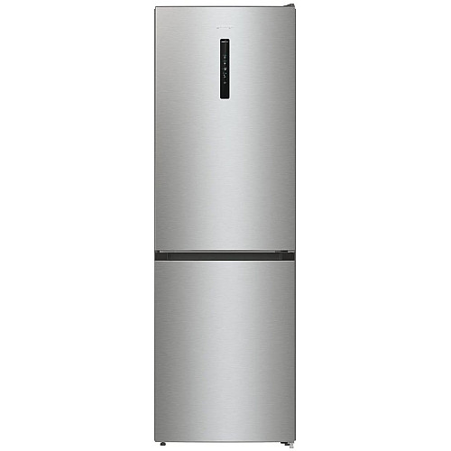 Холодильник с нижн. мороз. камерой Gorenje, 185х60х60см, 2 двери, 203(99)л, А++, Total NF, Зона св-ти, Снаруж. Диспл, нерж
