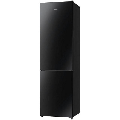 Холодильник з нижн. мороз. камерою Gorenje, 200х60х60см, 2 двері, 238(98)л, А+, NF+, Зона св-ті, Зовн. Дисп, чорний