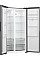 Холодильник SBS Gorenje, 179х62х91см, 2 двері, 344(197)л, А+, NF+, Інв., Зона св-ті, диспенсер, Зовн. Диспл, нерж