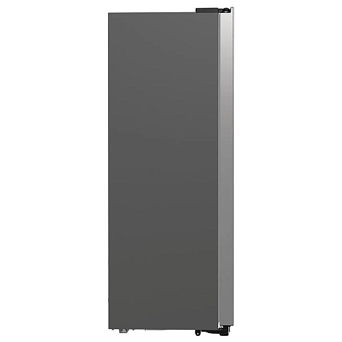 Холодильник SBS Gorenje, 179х70х92см, 2 двері, 376(190)л, А++, NF+, Інв., Зона св-ті, диспенсер, генератор льоду, Зовн. Диспл, нерж