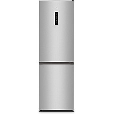 Холодильник Gorenje з нижн. мороз., 185х60х60см, 2 дв., Х- 207л, М- 93л, A+, NoFrost Plus, Fresh zone, дисплей, сірий