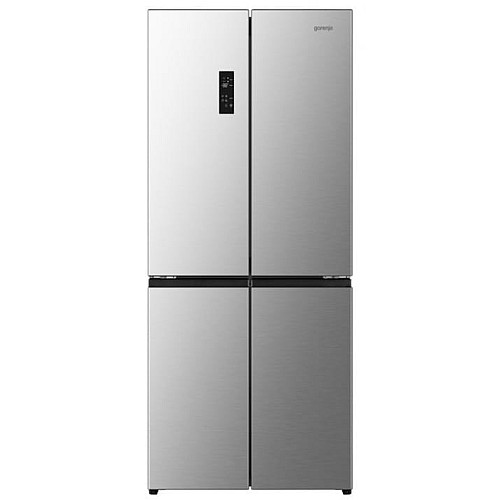 Холодильник SBS Gorenje, 190х65х80см, 4 двери, 311(149)л, А+, NoFrost+, Инвертор, Зона св-ти, Диспл, нерж