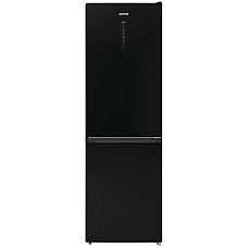 Холодильник з нижн. мороз. камерою Gorenje, 185х60х60см, 2 двері, 204(96)л, А++, NoFrost+ , LED дисплей, Зона св-ті, чорний