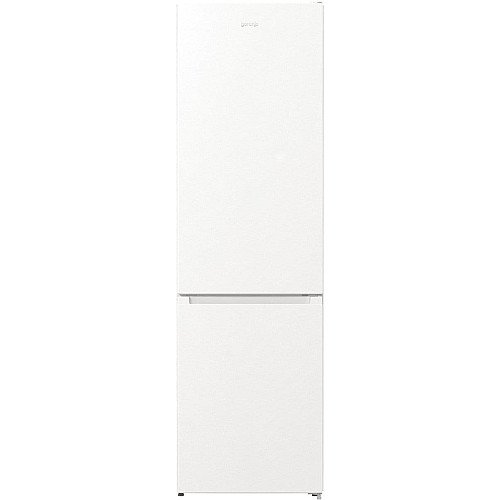 Холодильник с нижн. мороз. камерой Gorenje, 200х60х60см, 2 двери, 235(96)л, А+, NoFrost+, Зона св-ти, LED Диспл внутрь, белый