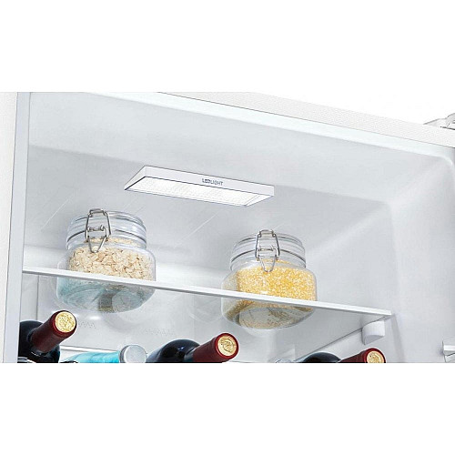 Холодильник Gorenje с нижн. мороз. камерой, 185х60х60см, 2 дв., Х-207л, М-93л, A++, NoFrost Plus, Fresh zone, Снаруж. Диспл, белый
