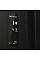 Холодильник SBS Gorenje, 179х67х92см, 2 двери, 353(191)л, А++, NF+, Инв., Зона св-ти, диспенсер, генератор льда, Снаруж. Диспл, черный