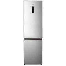 Холодильник з нижн. мороз. камерою Gorenje, 200х60х60см, 2 двері, 238(86)л, А+, NF+, Зона св-ті, Зовн. Дисп, Нерж.