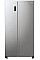 Холодильник SBS Gorenje, 179х67х92см, 2 двери, 356(191)л, А++, NF+, Инв. , зона св-ти, Совн. Диспл, матовый серый
