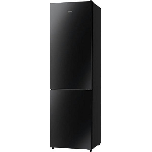 Холодильник Gorenje, с нижн. мороз. камерой, 200х60х60см, 2 дв., Х-238л, М-98л, A++, NoFrost Plus, Fresh zone, дисплей, черное стекло