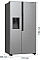 Холодильник SBS Gorenje, 179х70х92см, 2 двери, 376(190)л, А++, NF+, Инв., Зона св-ти, диспенсер, генератор льда, Снаруж. Диспл, нерж