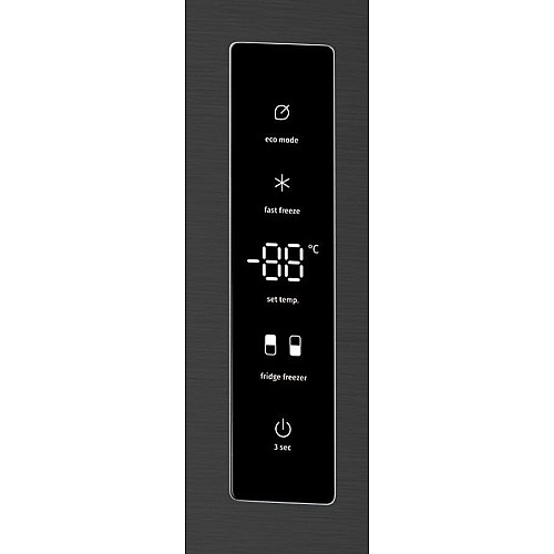 Холодильник с нижн. мороз. камерой Gorenje, 200х60х60см, 2 двери, 238(98)л, А+, NF+, Зона св-ти, Снаруж. Дисп, Черный