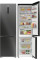 Холодильник з нижн. мороз. камерою Gorenje, 203х66х60см, 2 двері, 257(121)л, А+, Total NF, Зона св-ті, Інвертор, Зовн. Дисп, Wi-Fi, чорний
