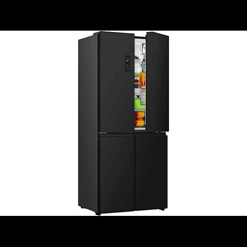 Холодильник SBS Gorenje, 190х65х80см, 4 двери, 286(149)л, А+, NoFrost+, Инвертор, Зона св-ти, Диспл, Черный