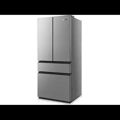 Холодильник SBS Gorenje, франц.дверца, 182x80x71см, 2 дв., Х-302л, М-178л, A+, NF+, Инвертор, Дисплей, Серый