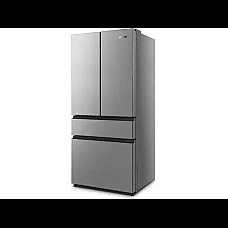 Холодильник SBS Gorenje, франц.дверцята, 182x80x71см, 2 дв., Х- 302л, М- 178л, A+, NF+,  Інвертор, Дисплей, Сірий