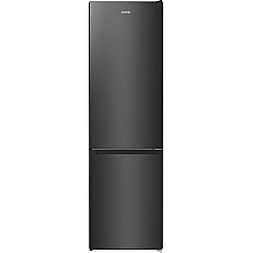 Холодильник з нижн. мороз. камерою Gorenje, 200х60х60см, 2 двері, 235( 96)л, А++, NoFrost+ , LED дисплей, Зона св-ті, чорний