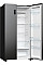 Холодильник SBS Gorenje, 179х67х92см, 2 двери, 356(191)л, А++, NF+, Инв., Зона св-ти, Снаруж. Диспл, черный