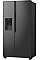 Холодильник SBS Gorenje, 179х70х92см, 2 двері, 376(190)л, А++, NF+, Інв., Зона св-ті, диспенсер, генератор льоду, Зовн. Диспл, чорний