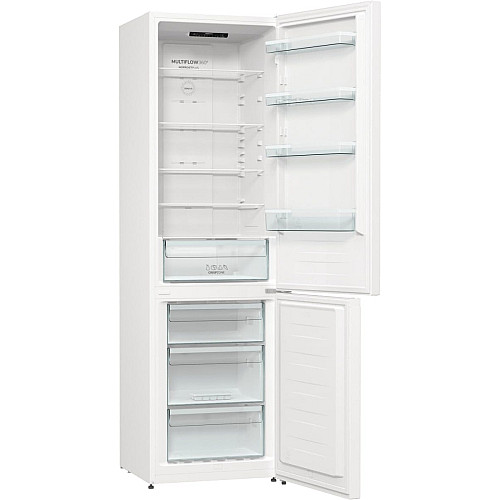Холодильник с нижн. мороз. камерой Gorenje, 200х60х60см, 2 двери, 235(96)л, А++, NoFrost+, Зона св-ти, белый