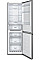 Холодильник Gorenje з нижн. мороз. камерою, 185х60х60см, 2 дв., Х- 207л, М- 93л, A++, NoFrost Plus, Fresh zone, Зовн. Диспл, сірий
