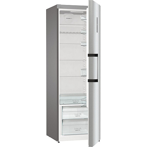 Холодильная камера Gorenje, 185x60х66, 398л, А++, дисплей, зона св-ти, матовый нерж