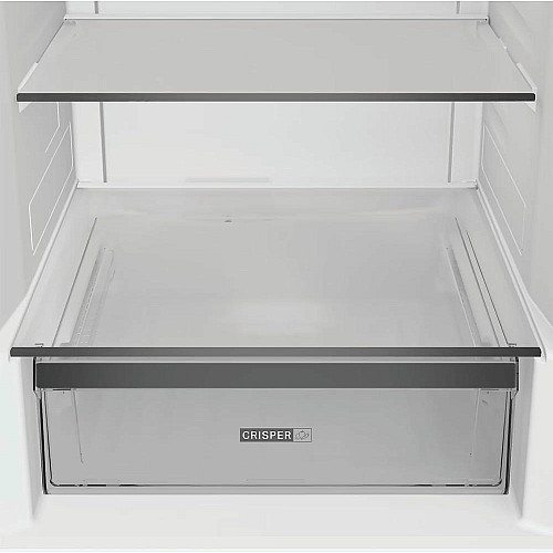Холодильник Whirlpool с нижн. мороз., 203.5x60х66.3, холод.отд.-231л, мороз.отд.-104л, 2дв., А++, NF, инв., зона нулевая, нерж.