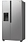 Холодильник SBS Gorenje, 179х70х92см, 2 двери, 376(190)л, А++, NF+, Инв., Зона св-ти, диспенсер, генератор льда, Снаруж. Диспл, нерж