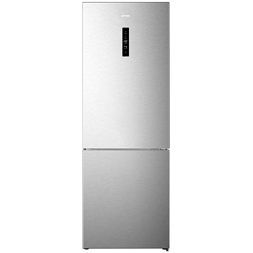 Холодильник с нижн. мороз. камерой Gorenje, Высота - 200см, Глубина-70 см, 347(109)л, А++, NF, Дисплей, 10 кг/24 г, Инвертор, нерж.