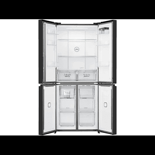 Холодильник SBS Gorenje, 190х65х80см, 4 двери, 286(149)л, А+, NoFrost+, Инвертор, Зона св-ти, Диспл, Черный